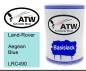 Preview: Land-Rover, Aegean Blue, LRC490: 500ml Lackdose, von ATW Autoteile West.